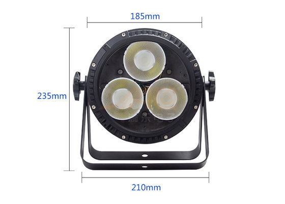 da luz impermeável branca da paridade do diodo emissor de luz de 5600K 3x50w lâmpada colorida da paridade da mostra
