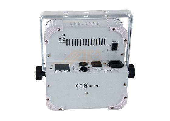 luz sem fio da bateria do diodo emissor de luz da Tri cor do brilho alto da luz da paridade de 9*6w DMX