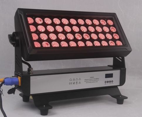 lâmpada impermeável da paridade das luzes de inundação da fase do diodo emissor de luz In1 de 44x10W RGBW 4 para a mostra exterior
