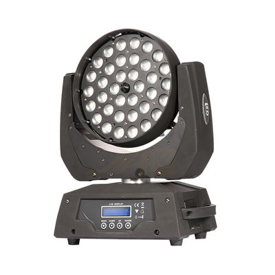 DMX512 luz principal móvel do diodo emissor de luz da fase 36*12W com zumbido