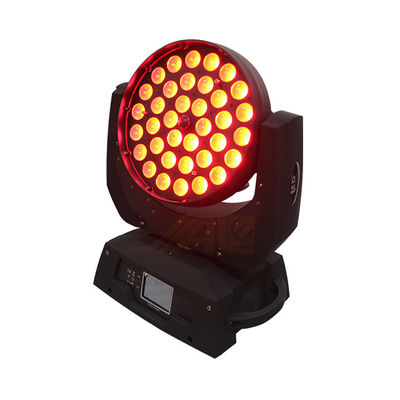 DMX512 luz principal móvel do diodo emissor de luz da fase 36*12W com zumbido