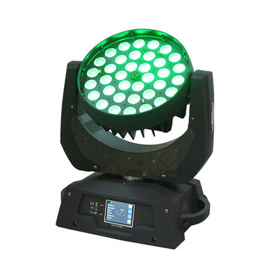 DMX512 luz principal móvel do diodo emissor de luz da fase 36*12W com zumbido