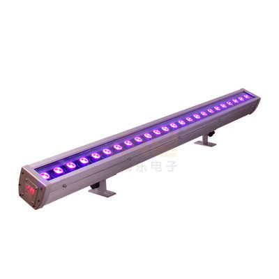 arruela UV impermeável da parede do diodo emissor de luz de 24*3W DMX RGB para o jogo do casamento