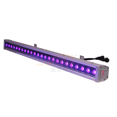 arruela UV impermeável da parede do diodo emissor de luz de 24*3W DMX RGB para o jogo do casamento