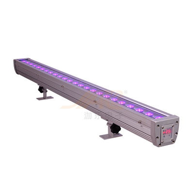 arruela UV impermeável da parede do diodo emissor de luz de 24*3W DMX RGB para o jogo do casamento