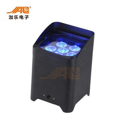 6PCS RGBWAUV 6 em 1 luz sem fio da paridade do IRC da bateria das latas da paridade do diodo emissor de luz