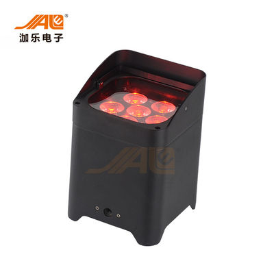 6PCS RGBWAUV 6 em 1 luz sem fio da paridade do IRC da bateria das latas da paridade do diodo emissor de luz