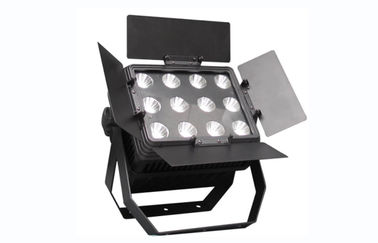 12 x 15w RGB 3 em 1 equipamento de iluminação da fase exterior da luz da lavagem da parede do diodo emissor de luz para o disco/DJ
