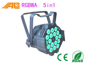 18 a paridade do diodo emissor de luz de x 15w pode iluminar RGBWA 5 em 1 luz conduzida da paridade 64/DJ encena o controle das luzes DMX 512