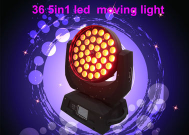 Luz principal movente do diodo emissor de luz de DMX RGBW 36 x 10w para a iluminação da fase do concerto/teatro