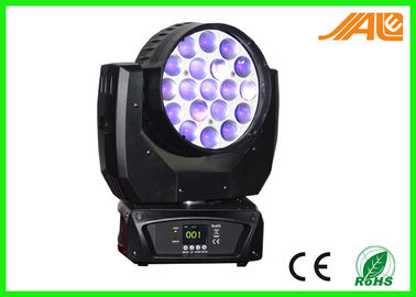 Fase pequena que ilumina 19 * do ponto principal movente da luz do diodo emissor de luz do feixe 12W cabeças moventes/diodo emissor de luz