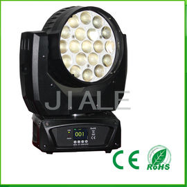 Fase pequena que ilumina 19 * do ponto principal movente da luz do diodo emissor de luz do feixe 12W cabeças moventes/diodo emissor de luz