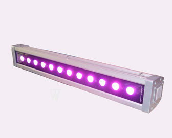 IP65 Waterproof 12 a luz DMX512 3Ch/6CH da fase exterior da lavagem da parede do diodo emissor de luz de x 8w RGBW