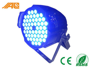 A paridade alta do diodo emissor de luz do lúmen 54PCS 3W pode a paridade 64 das luzes a multi cor de iluminação que DJ encena o controle claro CE&RoHS de 162W DMX 512 a lâmpada