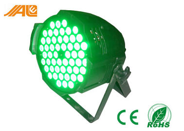 A paridade alta do diodo emissor de luz do lúmen 54PCS 3W pode a paridade 64 das luzes a multi cor de iluminação que DJ encena o controle claro CE&RoHS de 162W DMX 512 a lâmpada