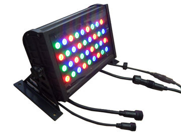 36 * arruela impermeável da parede do diodo emissor de luz do RGB da cor 3w completa com controlador de DMX