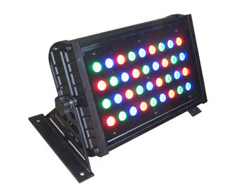36 * arruela impermeável da parede do diodo emissor de luz do RGB da cor 3w completa com controlador de DMX