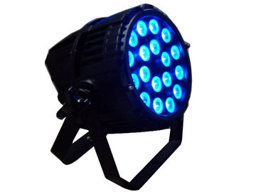 O diodo emissor de luz exterior Par18x10w Rgbw 4in1 Ip65 do lúmen alto Waterproof luzes da fase de iluminação da paridade