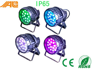 18 coloridos x 10w Rgbw 4 em 1 lâmpada exterior da paridade do diodo emissor de luz com iluminação branca azul verde vermelha do zumbido