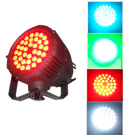 A paridade exterior impermeável do diodo emissor de luz do poder superior 36 x 10w Rgbw pode iluminar a iluminação da fase do evento