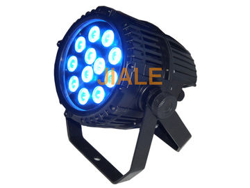 12 x 10w RGBWA 5 em 1 paridade exterior impermeável do diodo emissor de luz iluminam-se com material da liga de alumínio