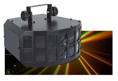 RGBW DJ encenam o efeito de borboleta das luzes 35W que ilumina-se com luz dobro do derby