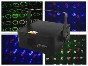 Mini fase azul & vermelha do laser que ilumina luzes do partido do equipamento do DJ com controlo a distância