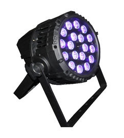 A paridade exterior UV do diodo emissor de luz 6in1 de IP65 18 x 15w RGBWA pode iluminar a iluminação profissional da fase