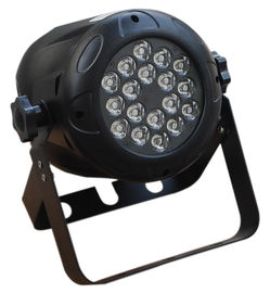 18 o plástico interno de x 3w conduziu a paridade brilho alto claro de dispositivos elétricos de iluminação da fase do DJ/disco