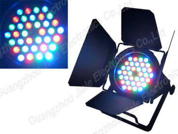 PARIDADE conduzida Rgb do ponto do Pin do diodo emissor de luz da paridade 64 do Barndoor 36 x 3w de DMX 512 a multi pode encenar luzes