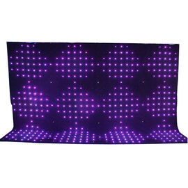 4x6m Rgb 3in1 conduziu a decoração do contexto da cortina/dispositivo elétrico video da fase