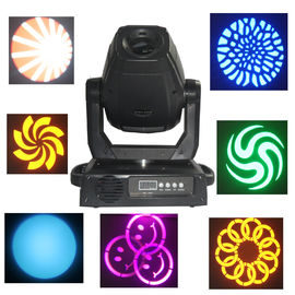 dispositivo elétrico de iluminação principal movente da fase do ponto claro do diodo emissor de luz do Gobo 60w/75w
