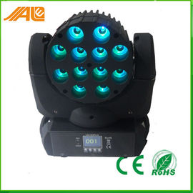 12 x 10w Rgbw 4in1 DJ encenam lavagem principal movente o brilho alto conduzido