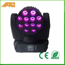 12 x 10w Rgbw 4in1 DJ encenam lavagem principal movente o brilho alto conduzido
