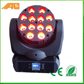 12 x 10w Rgbw 4in1 DJ encenam lavagem principal movente o brilho alto conduzido