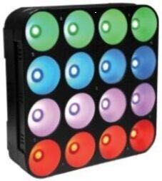 16pcs 30w Rgb 3in1 conduziu luzes do clube dos antolhos da matriz para DJ, fase, faixas