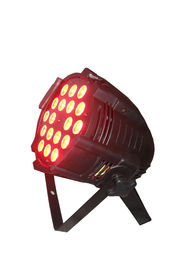 A paridade nova pode iluminar a luz conduzida 6in1 uv da fase do disco da paridade de 18pcs 15w Rgbwa/a luz paridade de Dmx