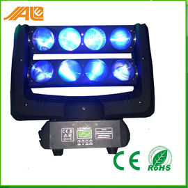 Encene o efeito principal movente claro conduzido Rgbw DMX 512 do feixe da aranha 10w