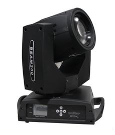 A cabeça movente de Dmx do casamento interno do disco ilumina 200w 5r IP20 com zumbido