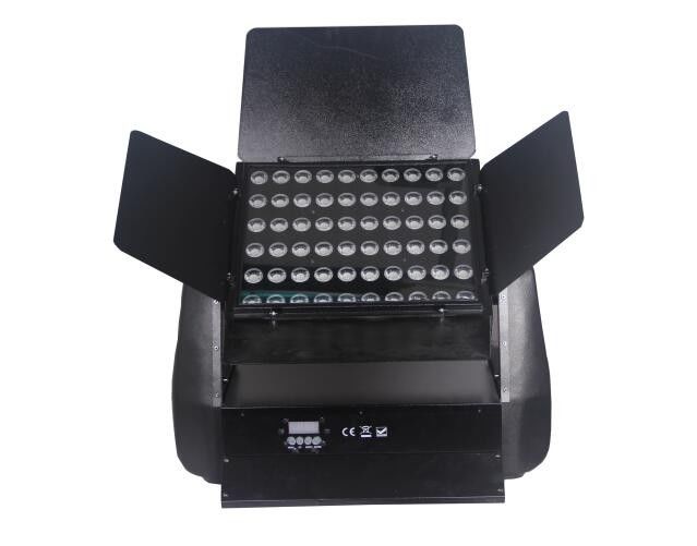 O poder superior Rgb conduziu a luz Buliding RGB 3 da lavagem da parede em 1 60pcs 15w