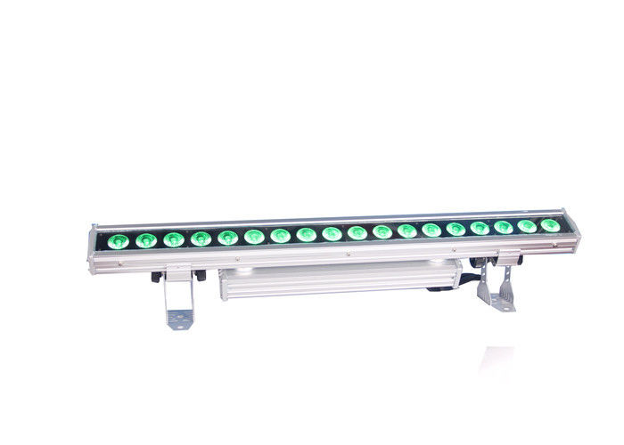 18pcs 6 em 1 luz da fase da luz RGBWAUV da lavagem da parede do diodo emissor de luz