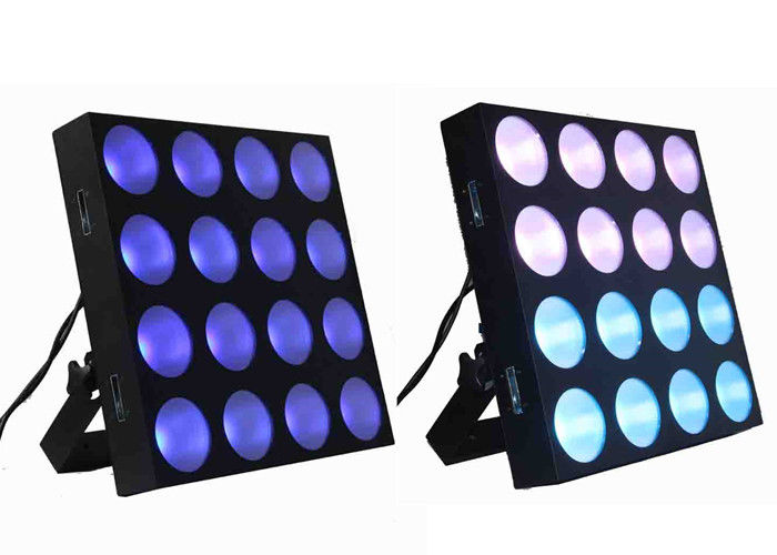 a iluminação da fase de Dmx do painel de 16pcs RGB conduziu o efeito que ilumina 500W