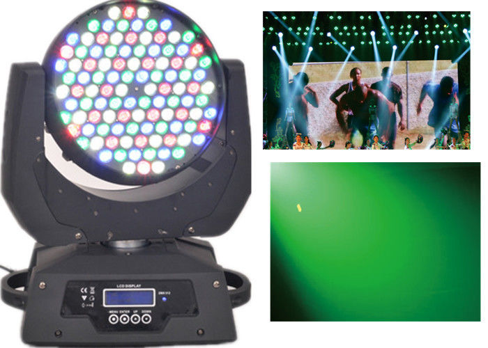 iluminação movente da fase exterior da lavagem das luzes RGBW da cabeça do diodo emissor de luz de 25°/35°/45°/60° DJ