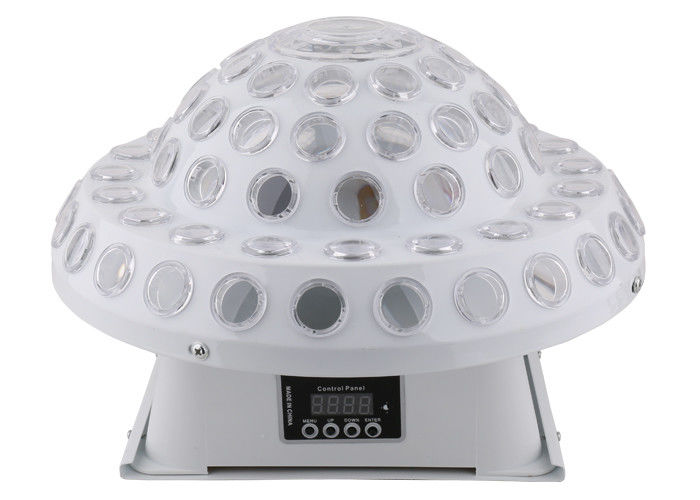 iluminação da fase de 6pcs*3W Dmx, laser mágico da luz RGBW 50MW da bola do diodo emissor de luz
