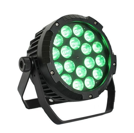 4 em 1 paridade magro do diodo emissor de luz podem encenar a luz 18 X 12W com ângulo de feixe 45°