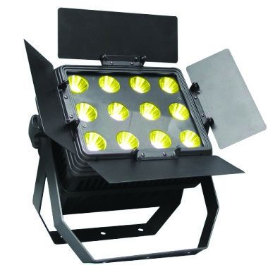12 brilhantes super x 15w RGB 3 em 1 DMX conduziram a arruela da parede para a mostra da fase