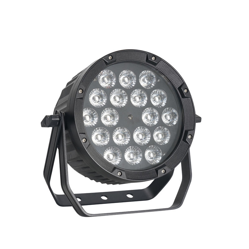 18pcs 12W IP65 resistente à água LED exterior Par Para Eventos RGBWA UV 6in1