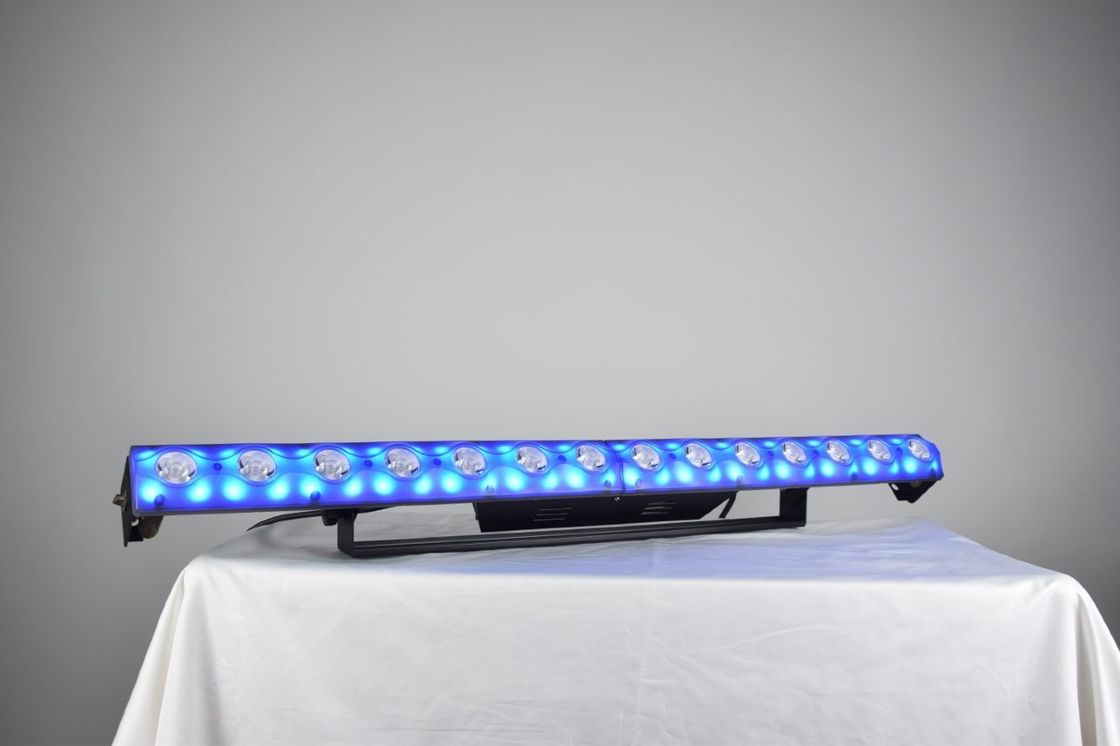 linha clara luz de ponto claro do fundo do casamento da arruela da parede do diodo emissor de luz de 14*3W RGB do contorno