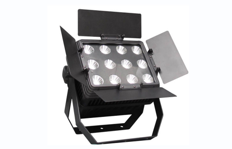 12 x 15w RGB 3 em 1 equipamento de iluminação da fase exterior da luz da lavagem da parede do diodo emissor de luz para o disco/DJ