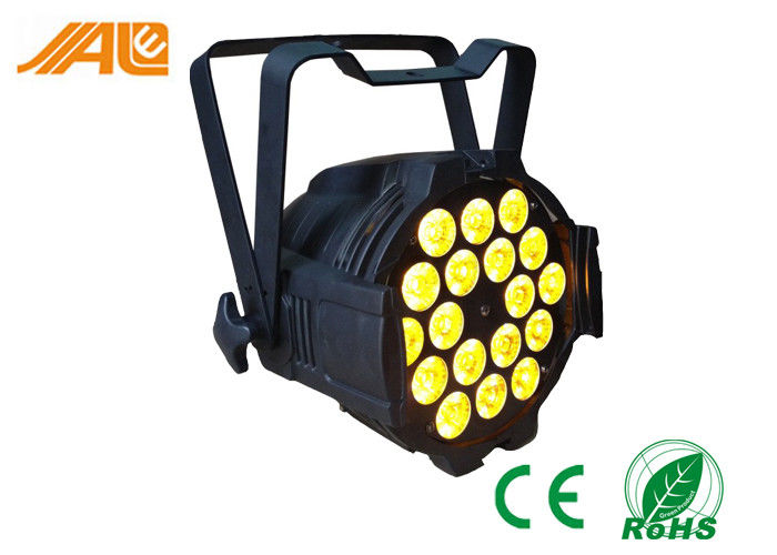 18 a paridade do diodo emissor de luz de x 15w pode iluminar RGBWA 5 em 1 luz conduzida da paridade 64/DJ encena o controle das luzes DMX 512
